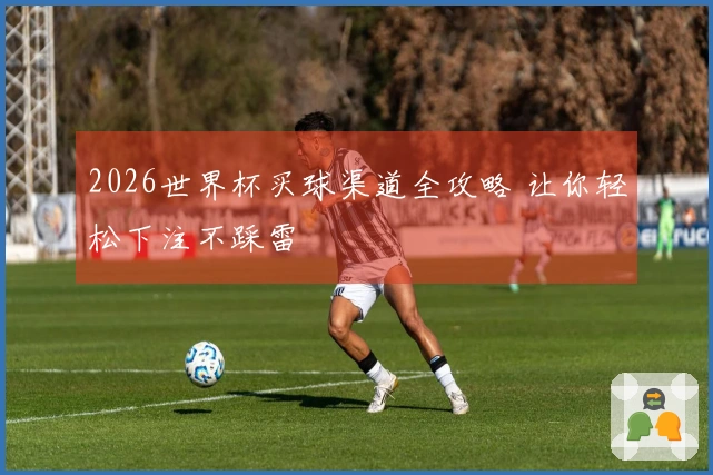 2026世界杯买球渠道全攻略 让你轻松下注不踩雷